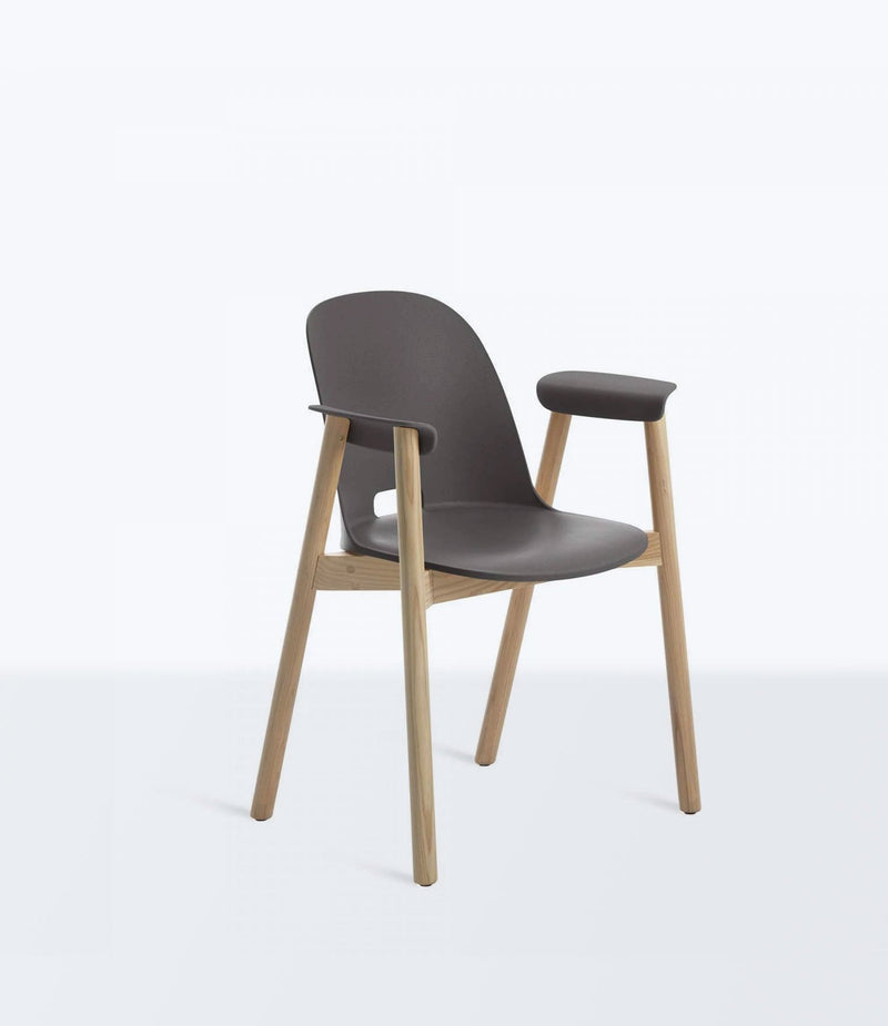 Alfi Recycled Armchair - Ash Arm Chairs Emeco 
