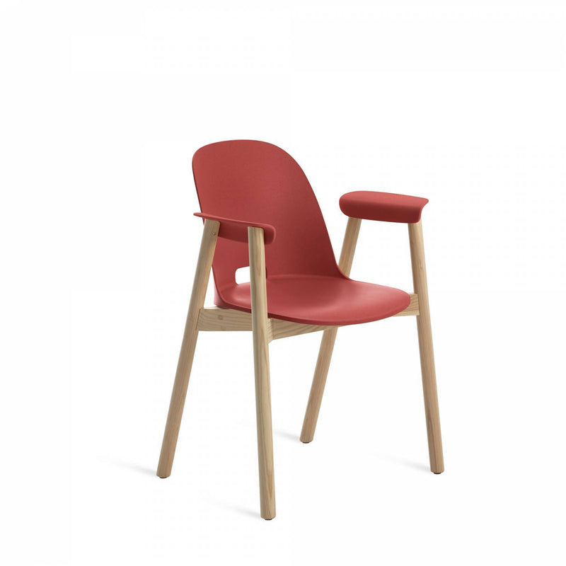 Alfi Recycled Armchair - Ash Emeco Red 