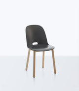 Alfi Recycled High Back Chair - Ash Arm Chairs Emeco 