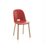 Alfi Recycled High Back Chair - Ash Furniture Emeco Red 