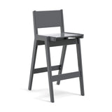 Alfresco Recycled Bar Stool Stools Loll Designs Charcoal Gray 