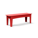 Alfresco Recycled Bench Benches Loll Designs 47" Apple Red 