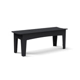 Alfresco Recycled Bench Benches Loll Designs 47" Black 