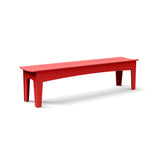 Alfresco Recycled Bench Benches Loll Designs 68" Apple Red 