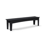 Alfresco Recycled Bench Benches Loll Designs 68" Black 