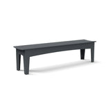 Alfresco Recycled Bench Benches Loll Designs 68" Charcoal Gray 