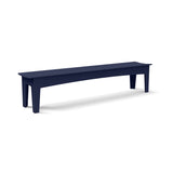Alfresco Recycled Bench Benches Loll Designs 81" Navy Blue 
