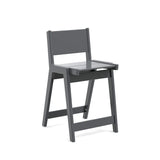 Alfresco Recycled Counter Stool Stools Loll Designs Charcoal Gray 