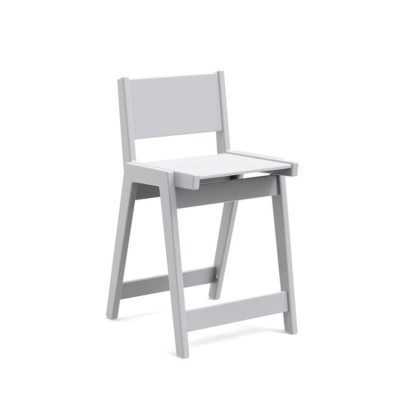 Alfresco Recycled Counter Stool Stools Loll Designs Driftwood Gray 