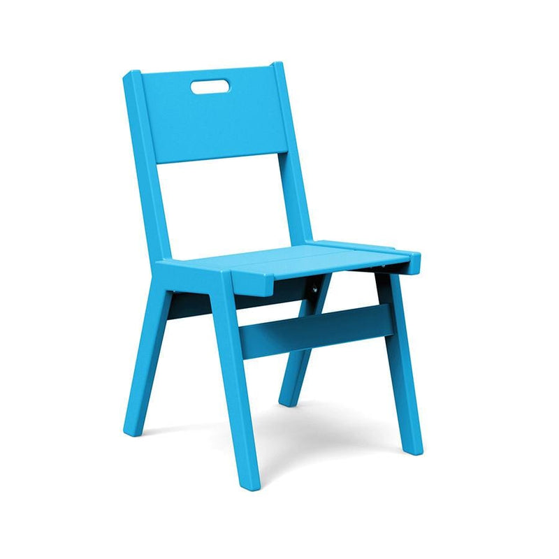 Alfresco Recycled Dining Chair Dining Chairs Loll Designs Sky Blue Handle 