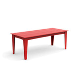 Alfresco Recycled Dining Table Tables Loll Designs 82" Apple Red Standard