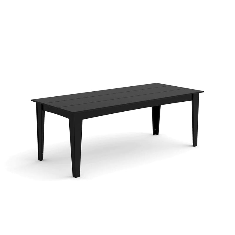 Alfresco Recycled Dining Table Tables Loll Designs 82" Black Standard