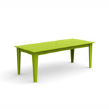 Alfresco Recycled Dining Table Tables Loll Designs 82" Leaf Green Umbrella Hole