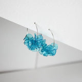 Alice Upcycled Hoop Earrings Earrings Giulia Letzi + META Jewelry Turquoise Sterling Silver 