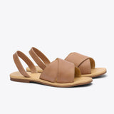 All-Day Cross Strap Sandal Sandals Nisolo 8 Almond 
