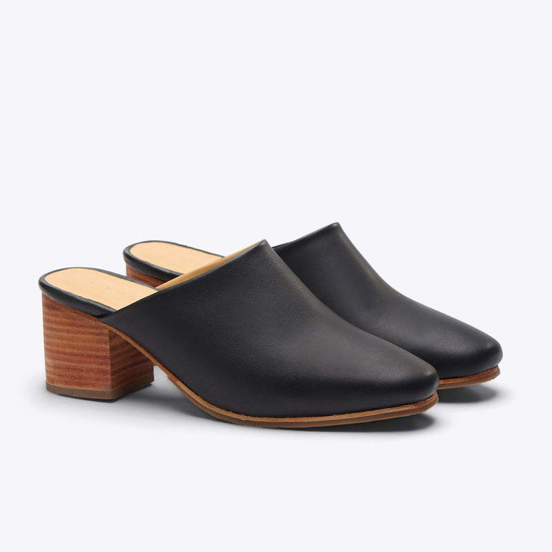 All-Day Heeled Mule Mules Nisolo 5 Black 