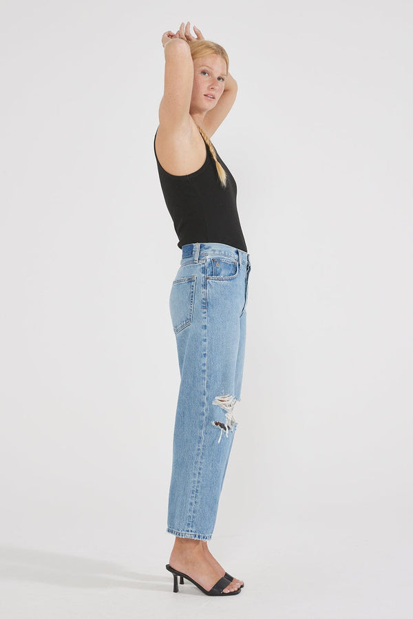 Altin Loose Fit Crop Jeans - Sea Wall Pants + Jeans ÉTICA 
