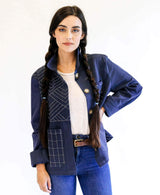 Anchal Chore Jacket - Navy Anchal Project