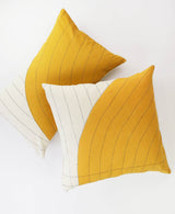 Anchal Project 22" Gold Curve Toss Pillow Anchal Project 