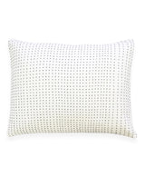 Anchal Project Cross-Stitch Embroidered Sham Anchal Project Pillow Cover