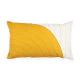 Anchal Project Gold Curve Lumbar Pillow Anchal Project Pillow Cover
