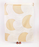 Anchal Project Ivory Crescent Lattice Quilt Anchal Project