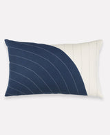 Anchal Project Navy Curve Lumbar Pillow Anchal Project Pillow Cover