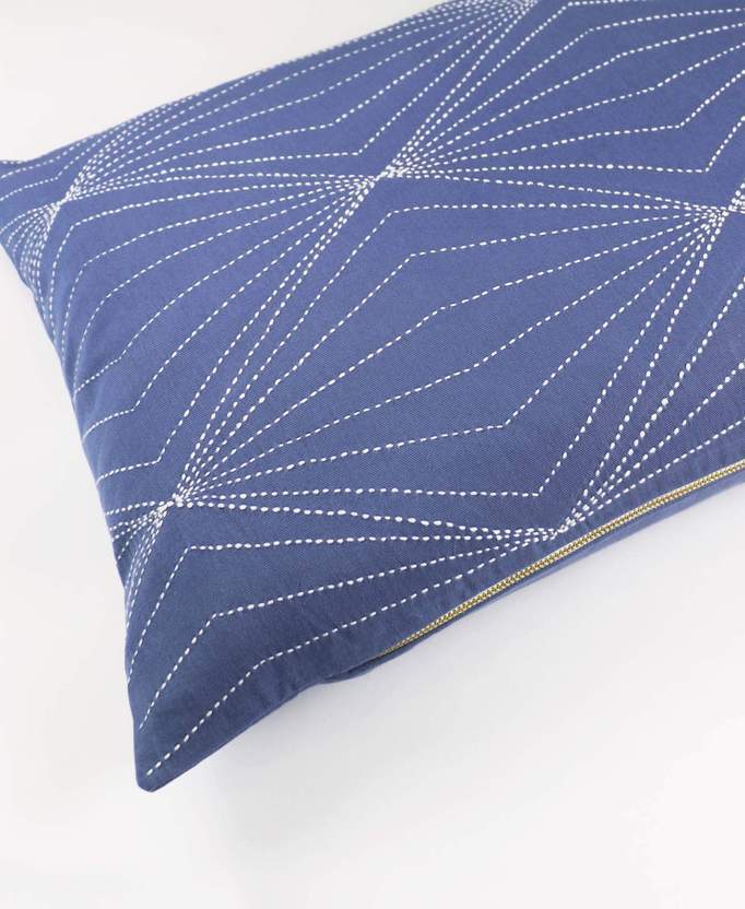 Anchal Project Prism Lumbar Pillow - Slate Made Trade