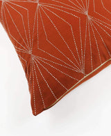 Anchal Project Prism Throw Pillow - Rust Anchal Project