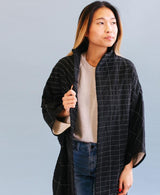 Anchal Project Quilted Cocoon Jacket - Charcoal Anchal Project