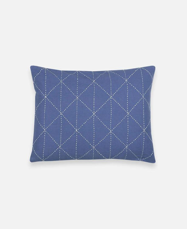 Anchal Project Small Graph Throw Pillow - Slate Made Trade