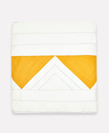 Anchal Project Triangle Duvet Cover - Mustard Bedding Anchal Project 