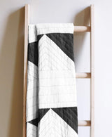 Anchal Project Triangle Organic Cotton Throw - Charcoal Anchal Project
