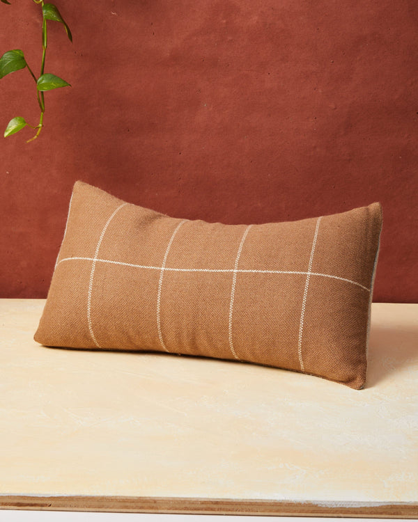 Anni Wool Lumbar Pillow in Cedar - SAMPLE SALE Lumbar Pillows Made Trade 