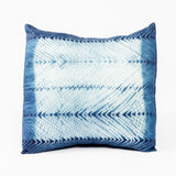 Ara Silk Throw Pillow - Indigo Bedding and Bath Studio Variously 