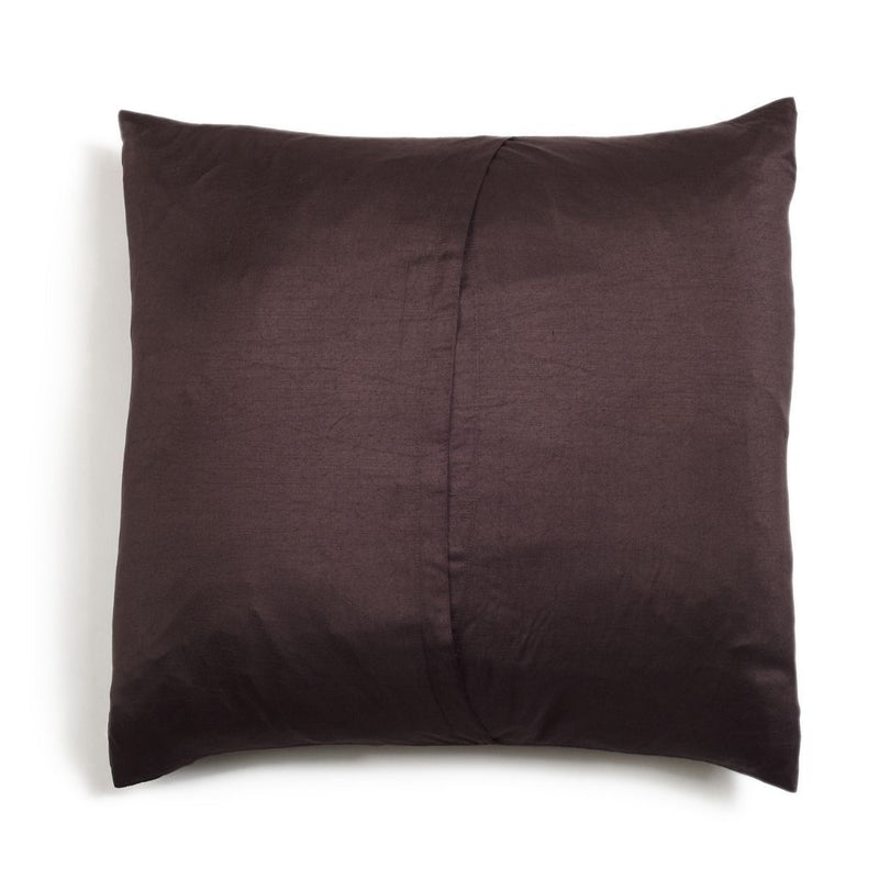 Arc Silk Throw Pillow - Black Studio Variously 