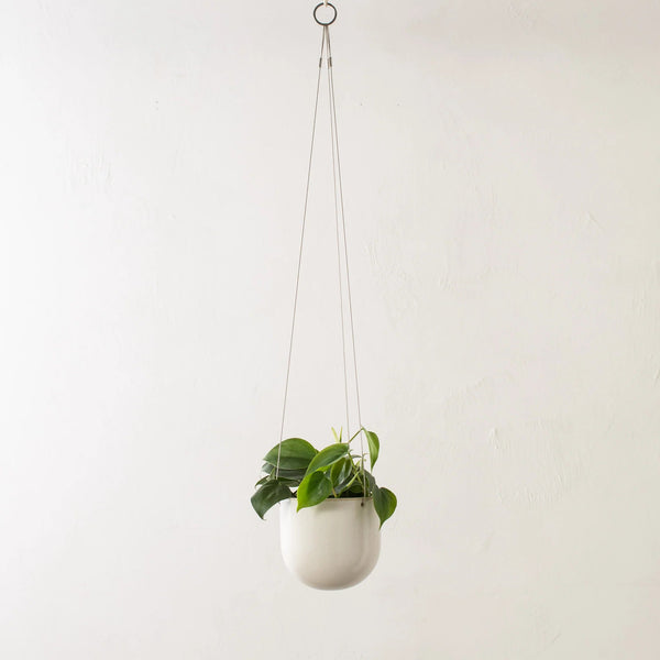 Arched Stoneware Hanging Planter Hanging Planters Convivial No. 1 