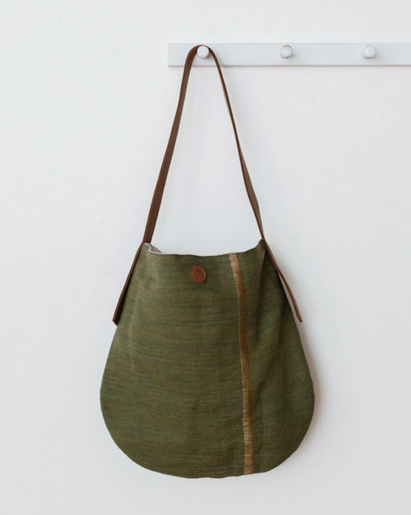 Archer Jute Tote Bag Tote Bags Will & Atlas Olive 