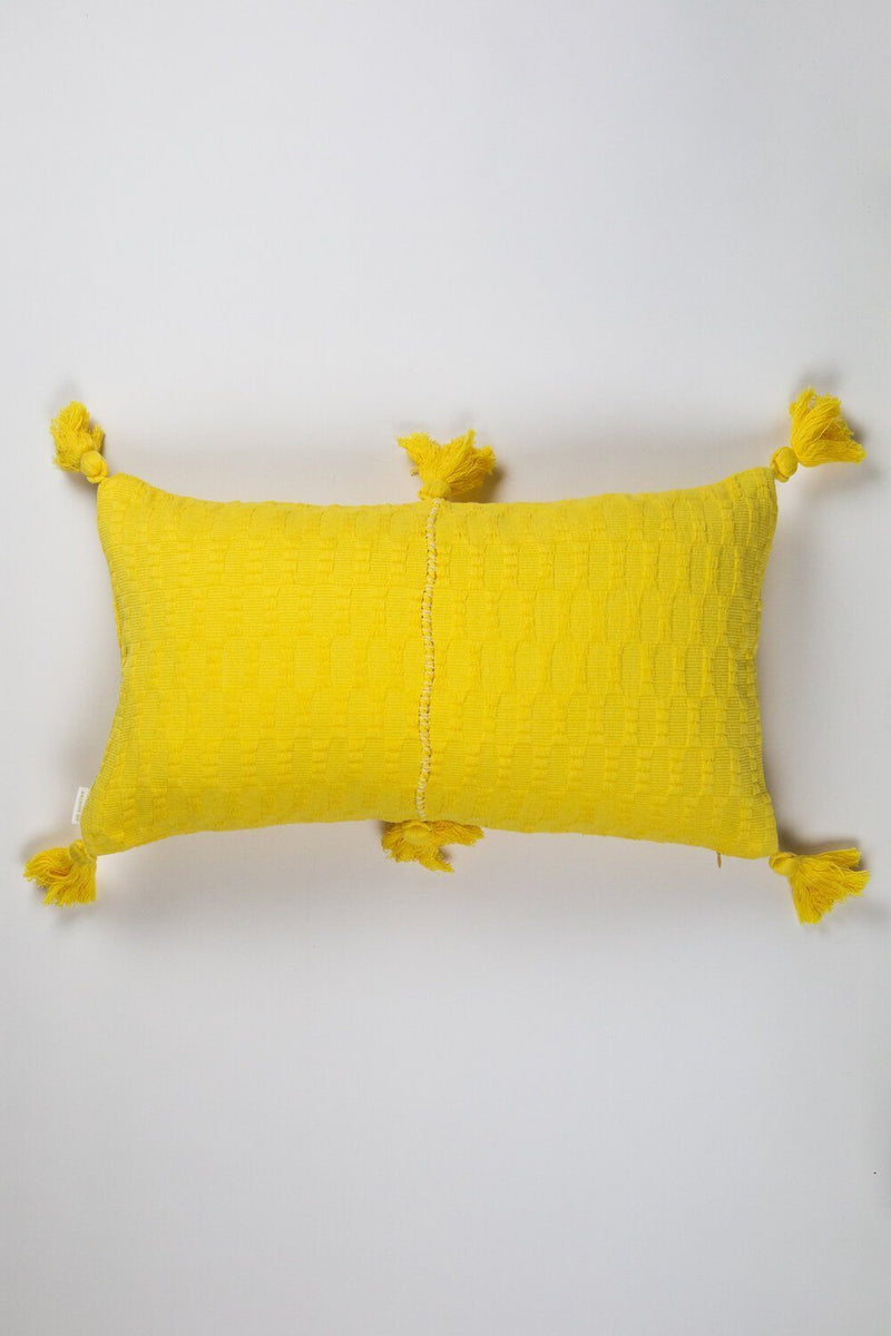 Archive New York Antigua Pillow - Bright Yellow Solid Archive New York 