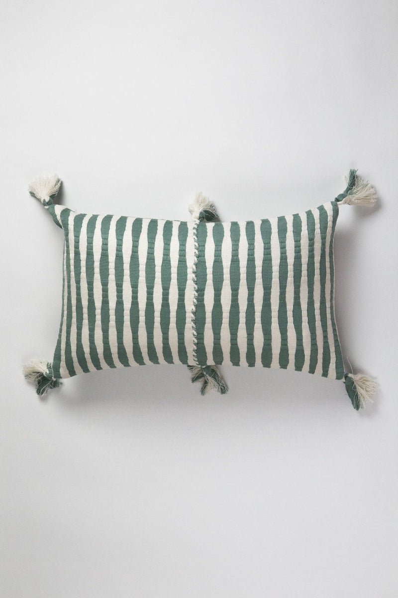 Archive New York Antigua Pillow - Dusty Green Archive New York