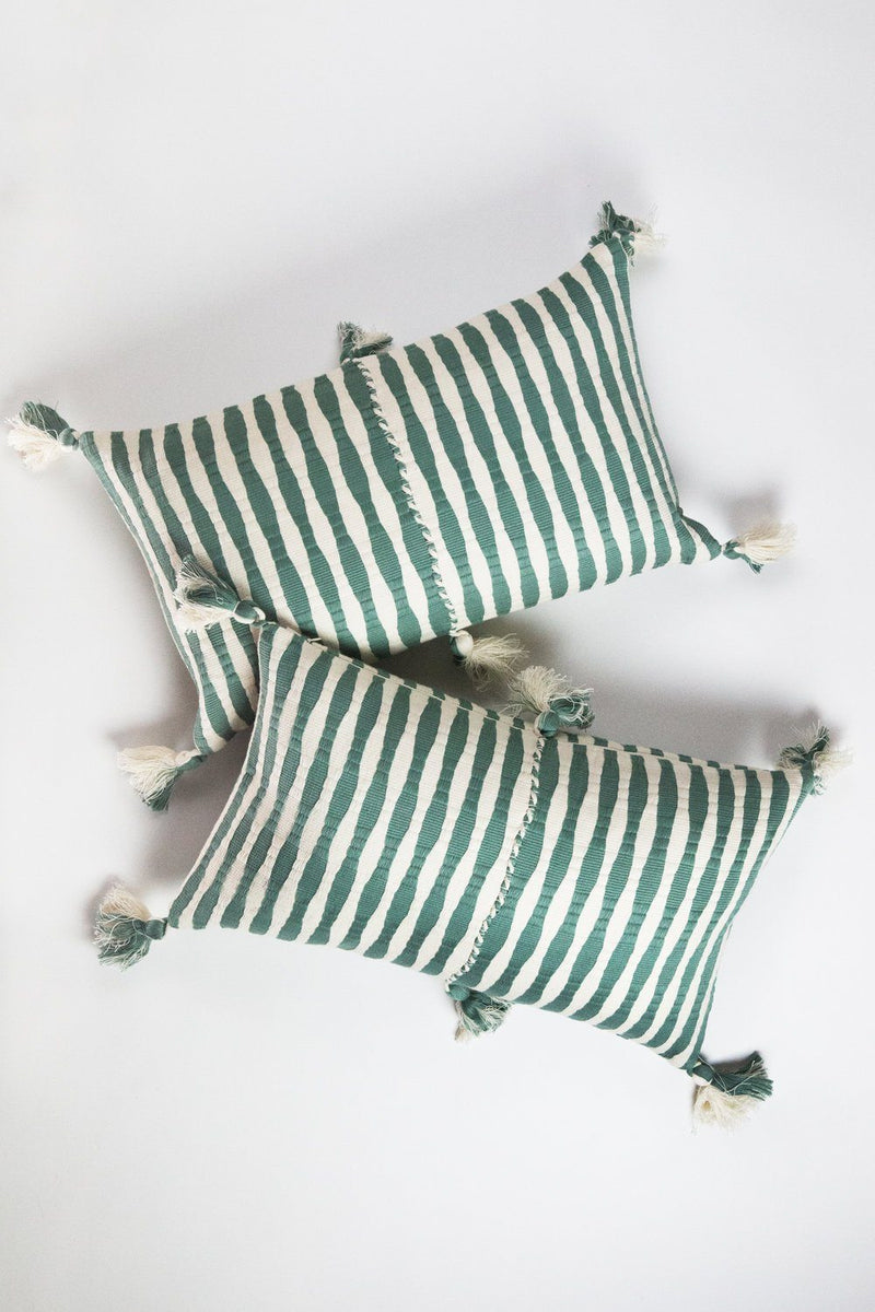 Archive New York Antigua Pillow - Dusty Green Archive New York