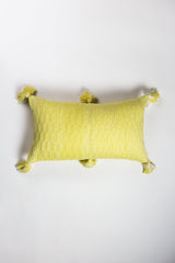 Archive New York Antigua Pillow - Faded Yellow Solid Home Decor Archive New York 