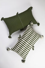 Archive New York Antigua Pillow - Olive Solid Archive New York