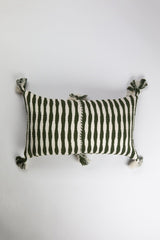 Archive New York Antigua Pillow - Olive Stripe Archive New York