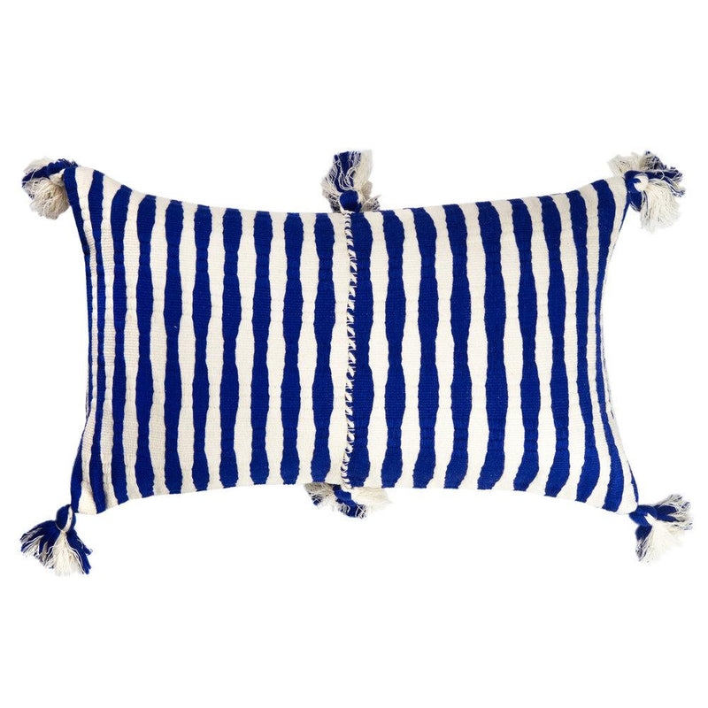 Archive New York Antigua Pillow - Royal Blue Stripe Archive New York