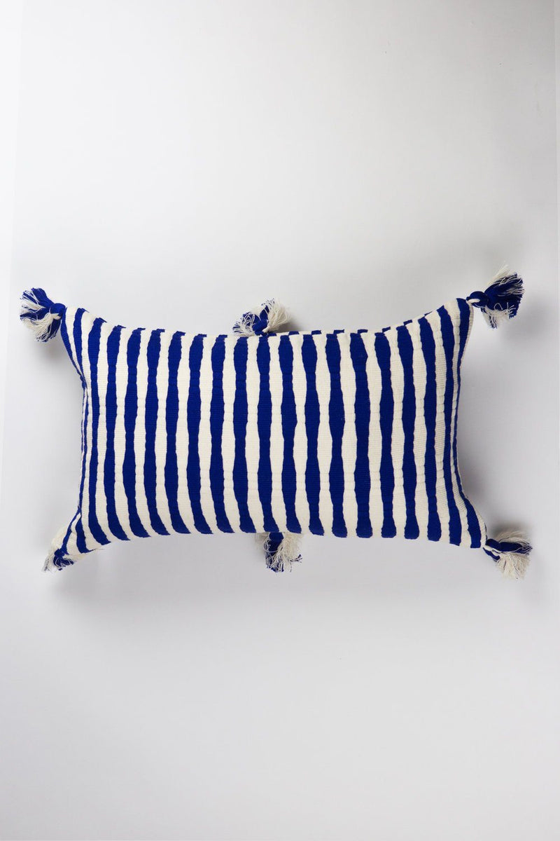 Archive New York Antigua Pillow - Royal Blue Stripe Archive New York