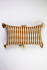 Archive New York Antigua Pillow - Umber Stripe Archive New York