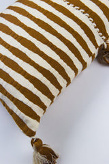 Archive New York Antigua Pillow - Umber Stripe Archive New York