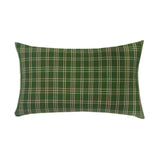 Archive New York Chiapas Plaid Forest Green Pillow 12" x 20" Pillow Archive New York 