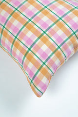 Archive New York Marguerite Plaid Square Pillow Archive New York 